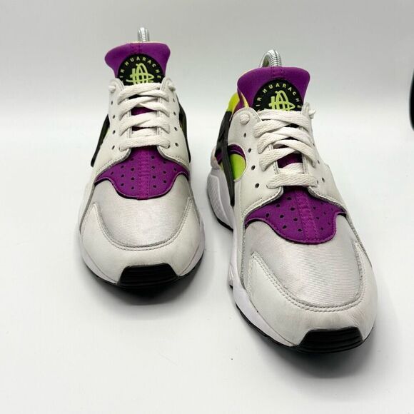 Nike Air Huarache Neon Magenta Lace Up Sneakers - Women’s US 8 / DH4439-101 - Picture 2 of 11